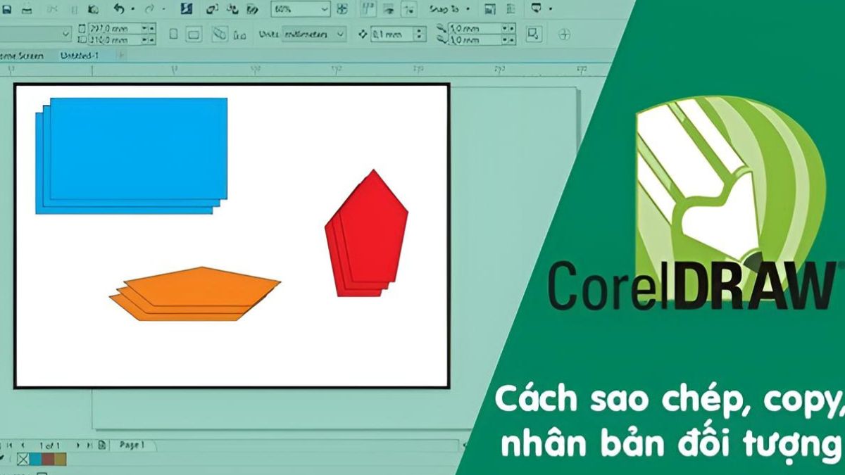 6 cách nhân bản đối tượng trong Corel nhanh chóng, đơn giản